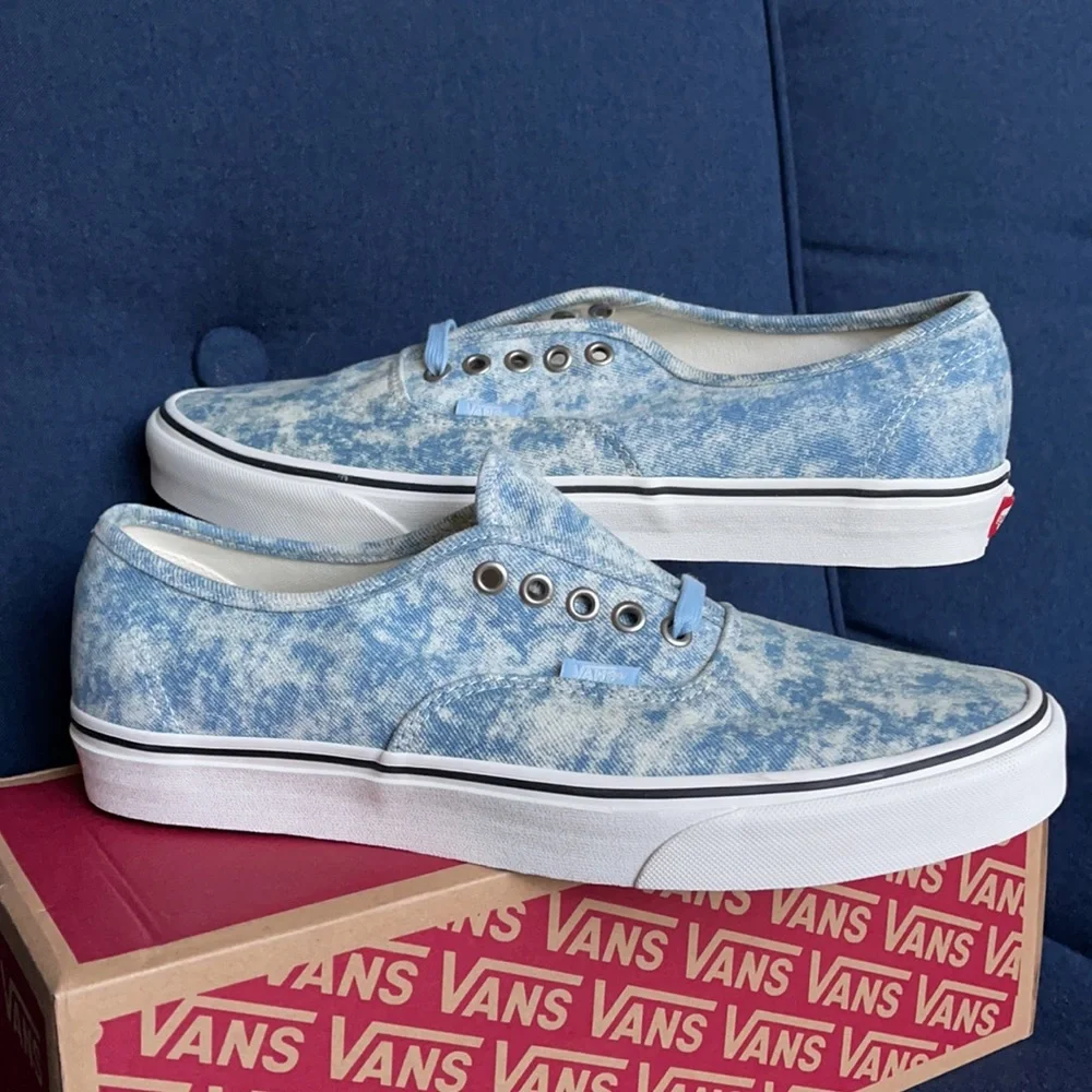 Vans WMNS Authentic Denim dstry Winter Sky/Marshmallow Sneakers - Picture 10 of 16